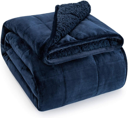 Soft flannel warm and comfortable adult weighted blanket